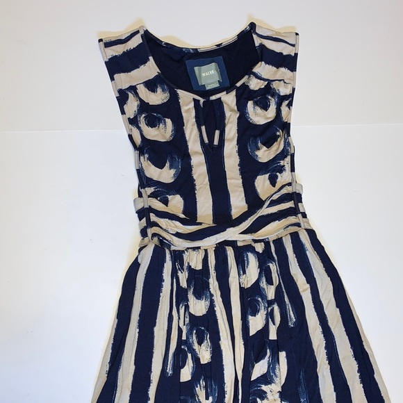 Anthropologie Maeve Marin Sennebec “Fit & Flare” Jersey Dress - Women’s Size XS - Picture 2 of 11